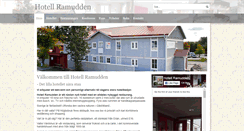 Desktop Screenshot of hotellramudden.se