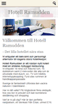 Mobile Screenshot of hotellramudden.se