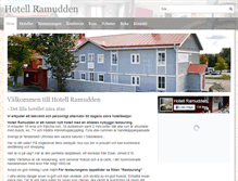 Tablet Screenshot of hotellramudden.se